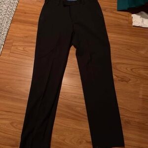 Men’s Black Dress Pants with Formal Fabric